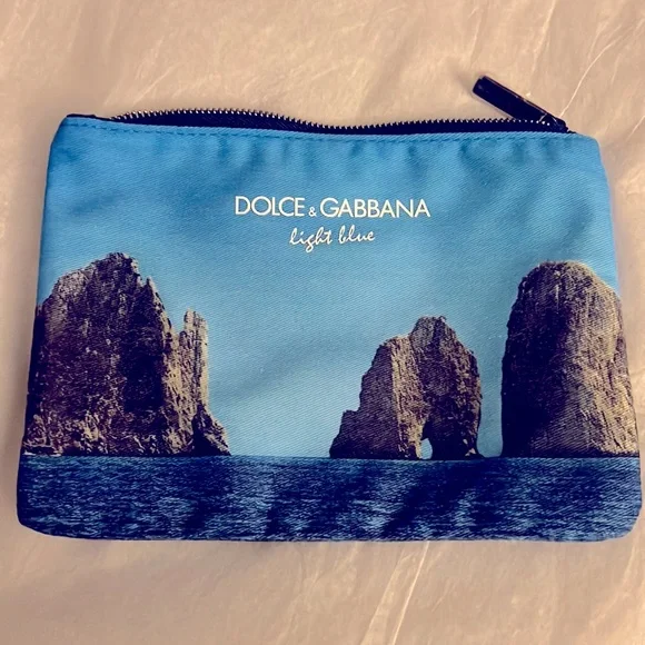 Dolce & Gabbana Light Blue Pouch - Picture 1 of 4
